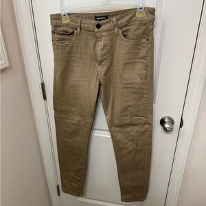 Express Men's Tan Jeans